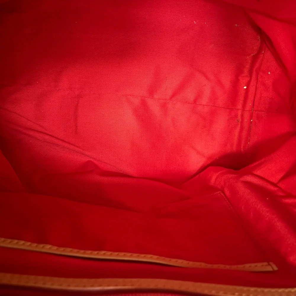 Dooney & Bourke Cream and Tan Signature Tote Bag - Picture 3 of 16